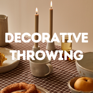 Decorative Throwing Short Course | April 12th & 19th